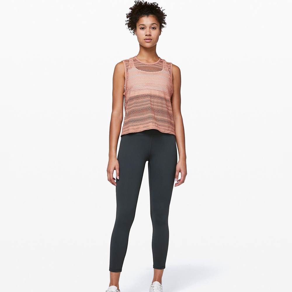 Lululemon Sweat Your Heart Out Antique Tank 6